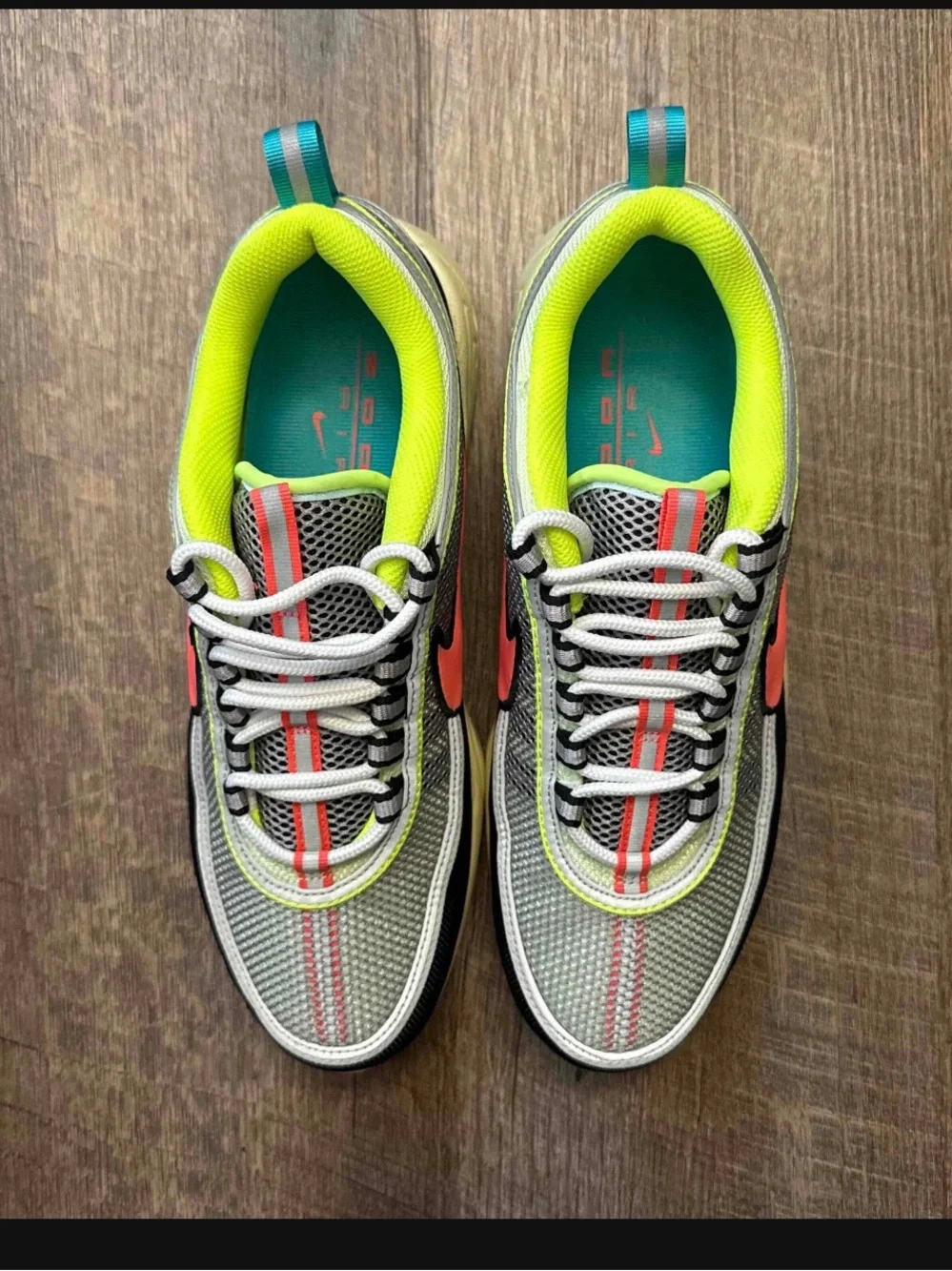 Nike Air Zoom Spiridon Barely Volt Hot Punch